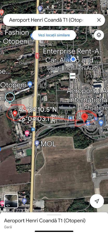 Relaxing Bucharest Airport Residences & Therme-Self Check-In Otopeni Eksteriør bilde